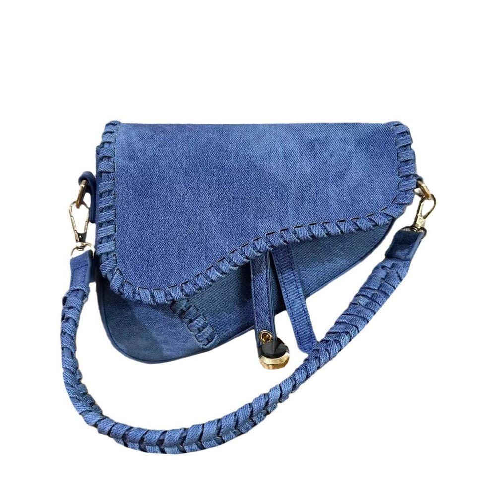 Trendy Saddle Shoulder Bag Clutch Purse Underarm Handbag Satchel ^_^